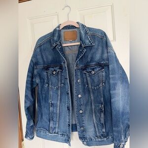 Distressed Denim Jacket